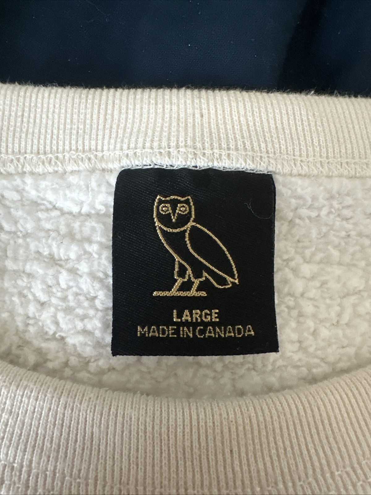 October's Very Own OVO Cream Sweatshirt Size US L / EU 52-54 / 3 - 2 Thumbnail