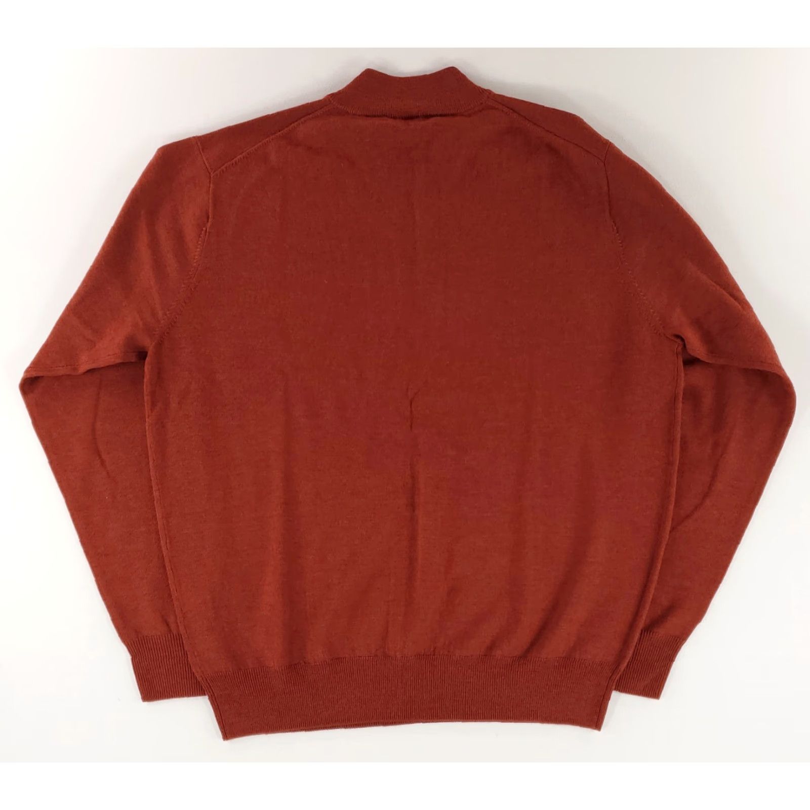 Peter Millar **Peter Millar Red Rust 1/4 Zip Mens Pullover L** User: Peter Millar 100% Merino Wool Red Rust Mens 1/4 Zip Pullover L Size US L / EU 52-54 / 3 - 5 Thumbnail