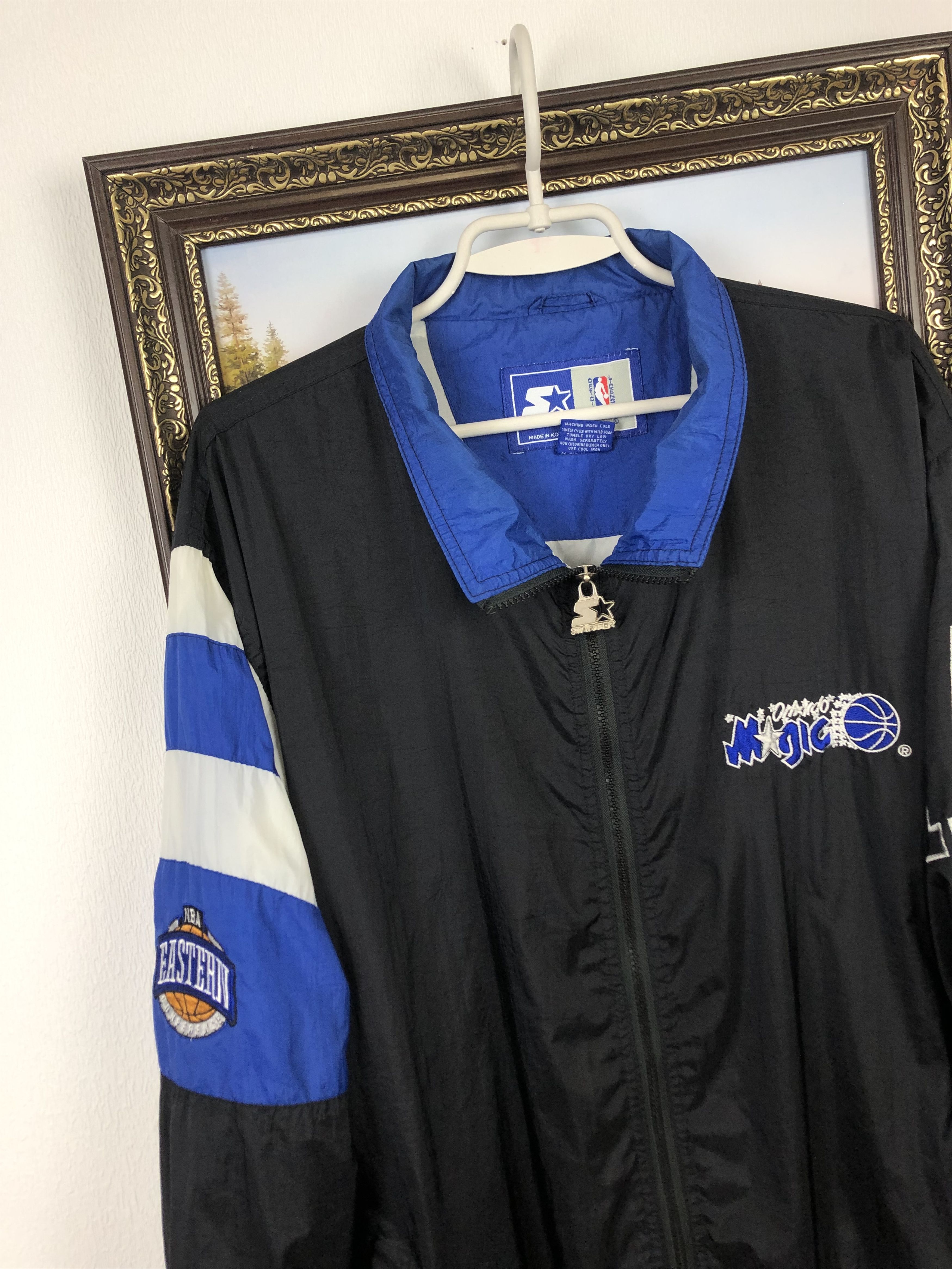 NBA Vintage Starter Orlando Magic NBA Jacket Rare Hype Size US XL / EU 56 / 4 - 3 Thumbnail
