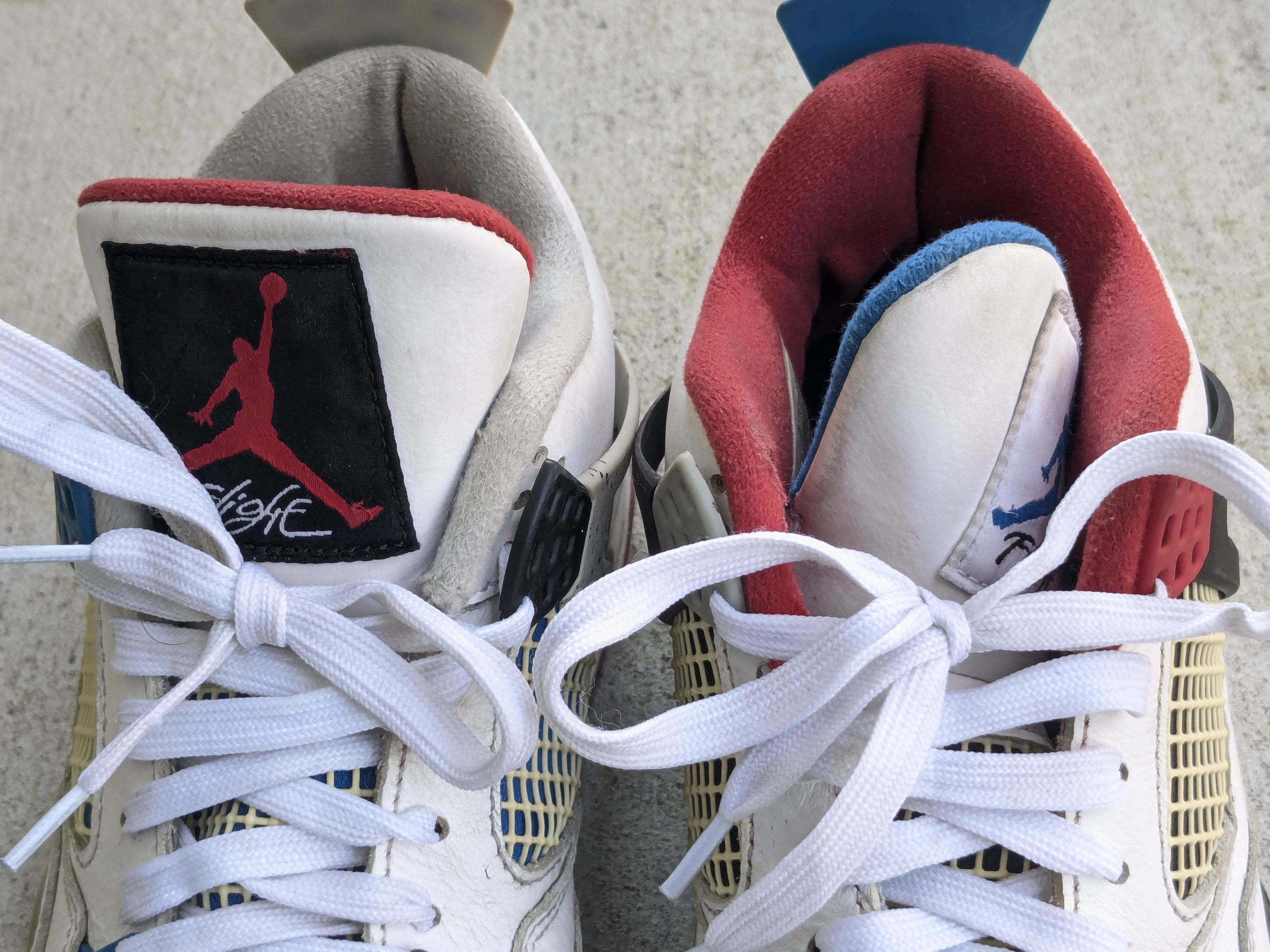 Jordan Brand Nike Air Jordan 4 Retro What The 10 CI1184-146 Leather Size US 10 / EU 43 - 4 Thumbnail