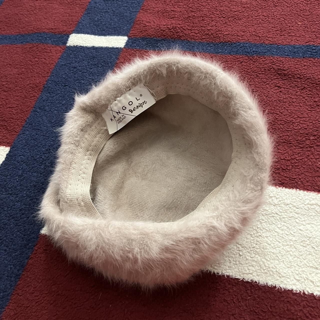 Kangol Kangol Vtg Furgora Jacqueline Design Hat Beret UK Angora Fur Size ONE SIZE - 4 Thumbnail