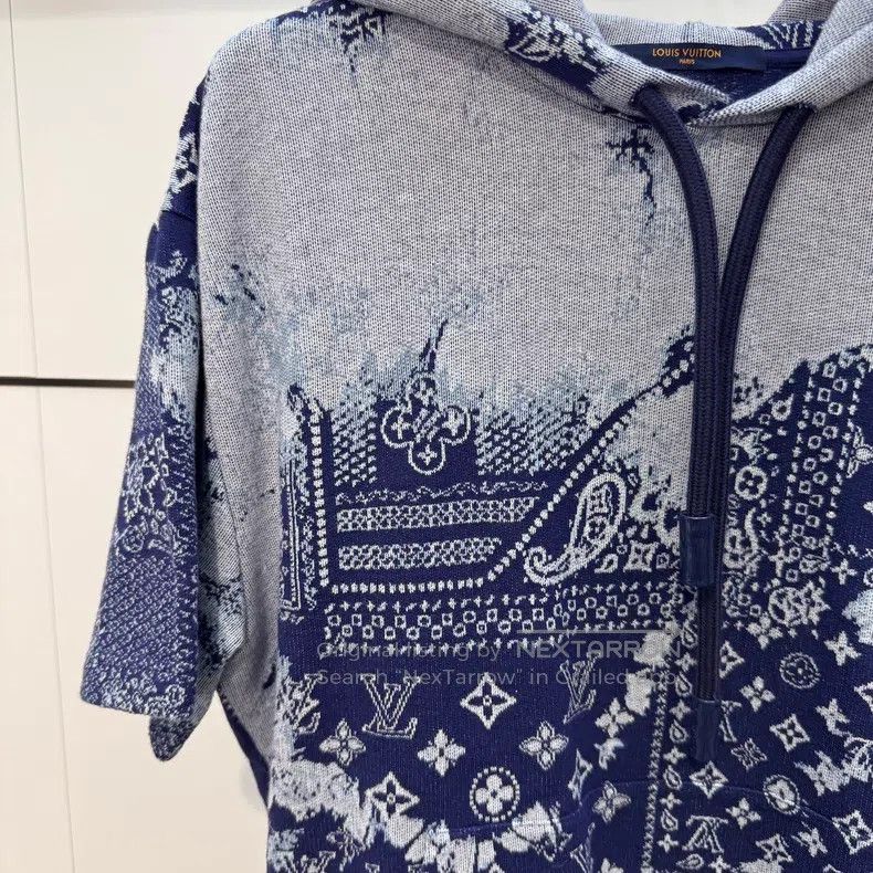 Louis Vuitton Louis Vuitton Cashew flower full print hooded short sleeve Size US S / EU 44-46 / 1 - 3 Thumbnail