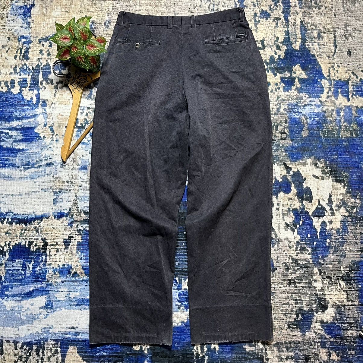 Burberry × Designer × Vintage ⚡️Vintage Burberrys Khakis Straight Cut Pants 90s Size US 32 / EU 48 - 1 Thumbnail