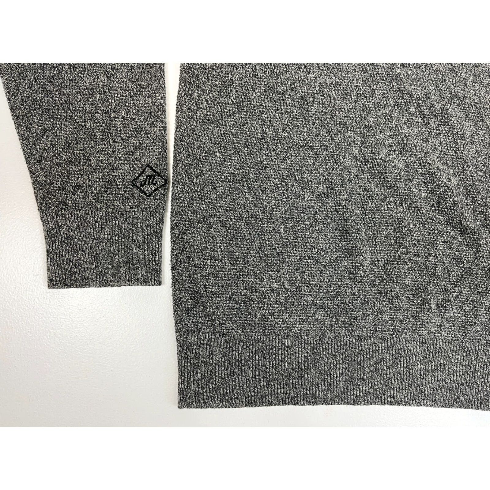 Bonobos Bonobos Men's 1/4 Zip Mock Neck Knit Pullover Sweater Sz L Gray Size US L / EU 52-54 / 3 - 5 Thumbnail
