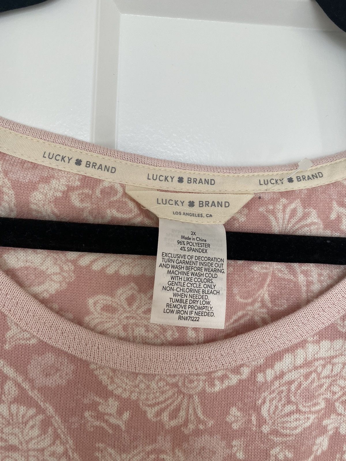 Lucky Brand Lucky Brand Woman Ladies 4 Piece Pajama Set Sleep Wear Size XXL / US 16-18 / IT 52-54 - 9 Thumbnail