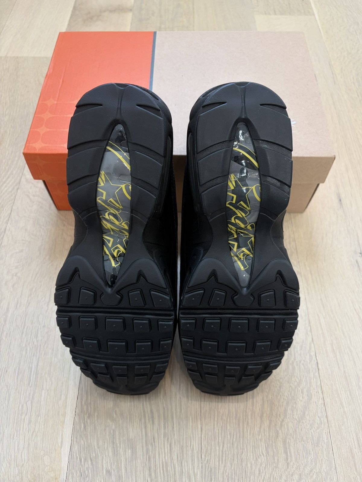 Nike Nike x Corteiz Air Max 95 SP Honey Blacks CRTZ FB2709-003 Size US 9.5 / EU 42-43 - 10 Thumbnail