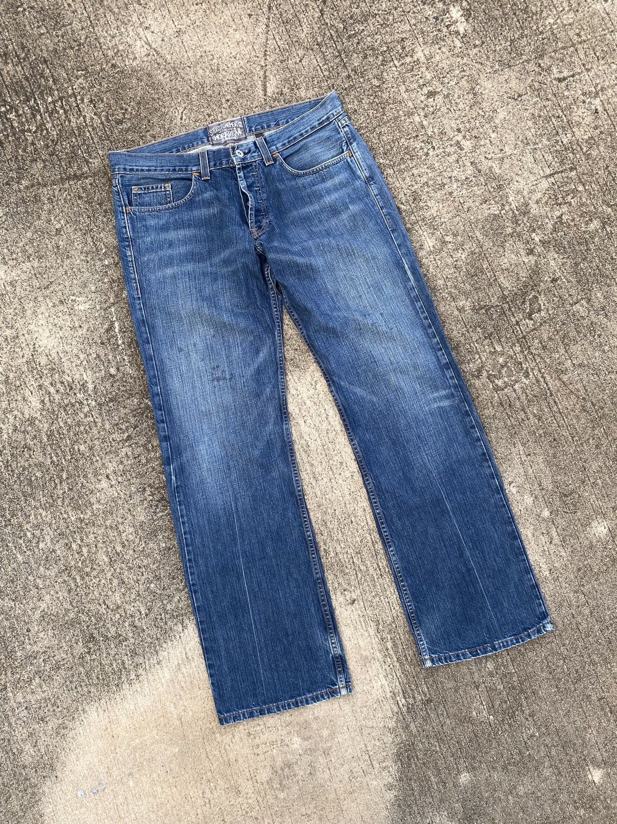 Stussy Vintage Stussy Jeans Pants Rare WORKGEAR Size US 34 / EU 50 - 2 Thumbnail