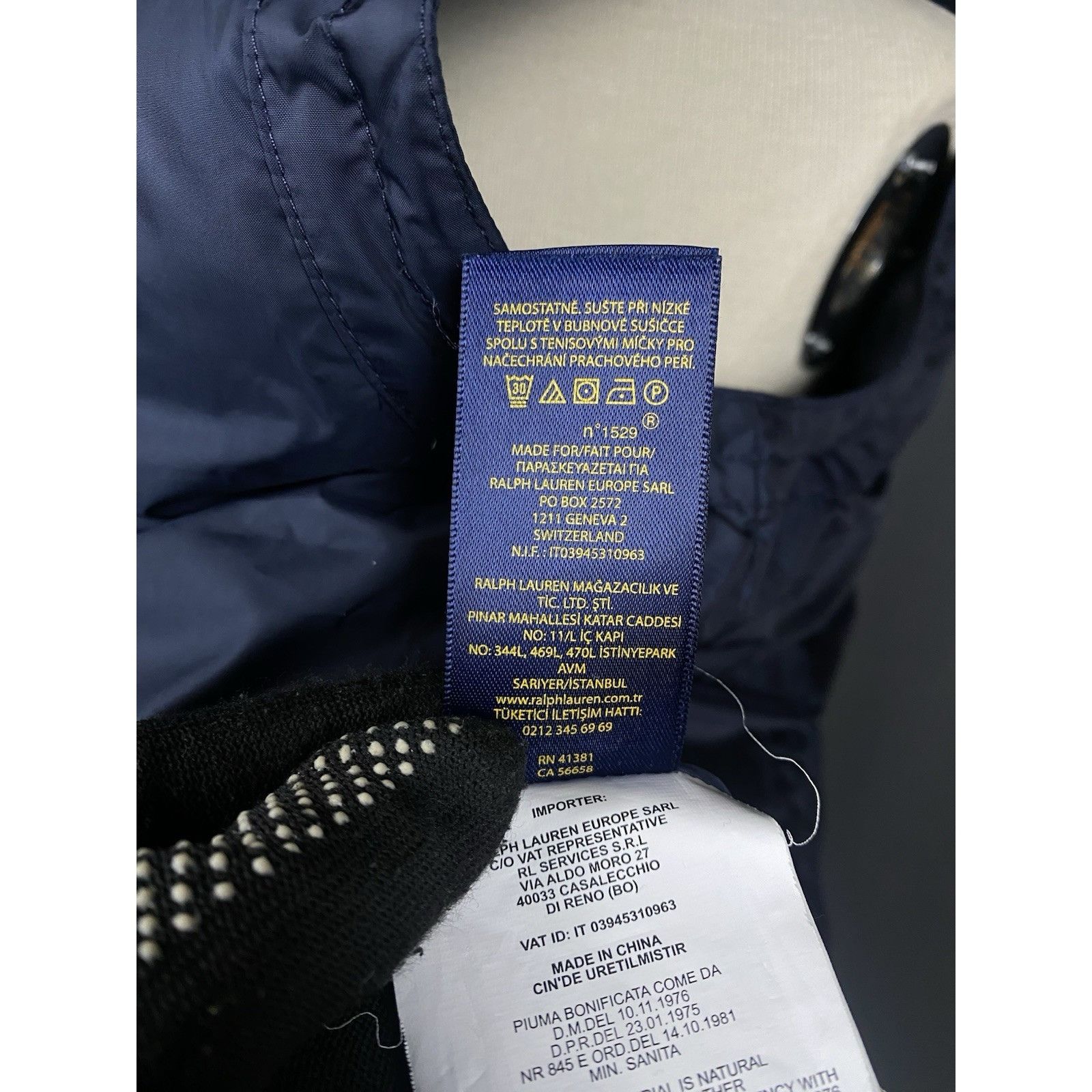 Polo Ralph Lauren Polo Ralph Lauren Men's Blue Down Insualted Puffer Vest Size Size US S / EU 44-46 / 1 - 15 Thumbnail