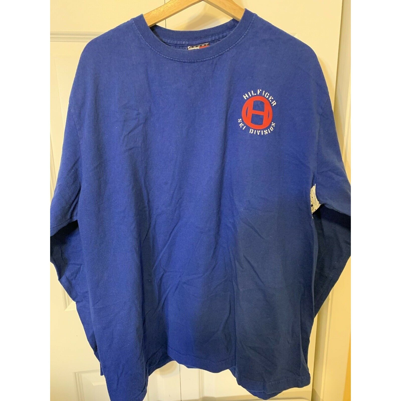 Tommy Hilfiger Vtg Tommy Hilfiger Men’s Sz XL Ski Division Long Sleeve T Sh Size US XL / EU 56 / 4 - 6 Thumbnail