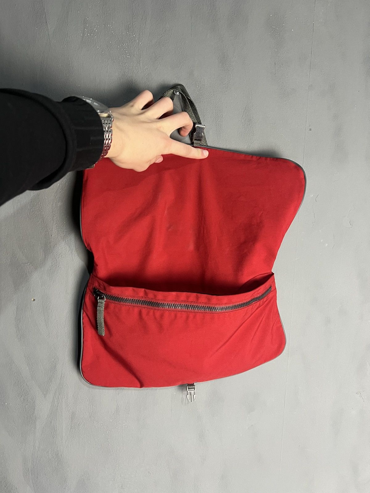 Prada Vintage Prada Sport Messenger Bag Size ONE SIZE - 8 Thumbnail
