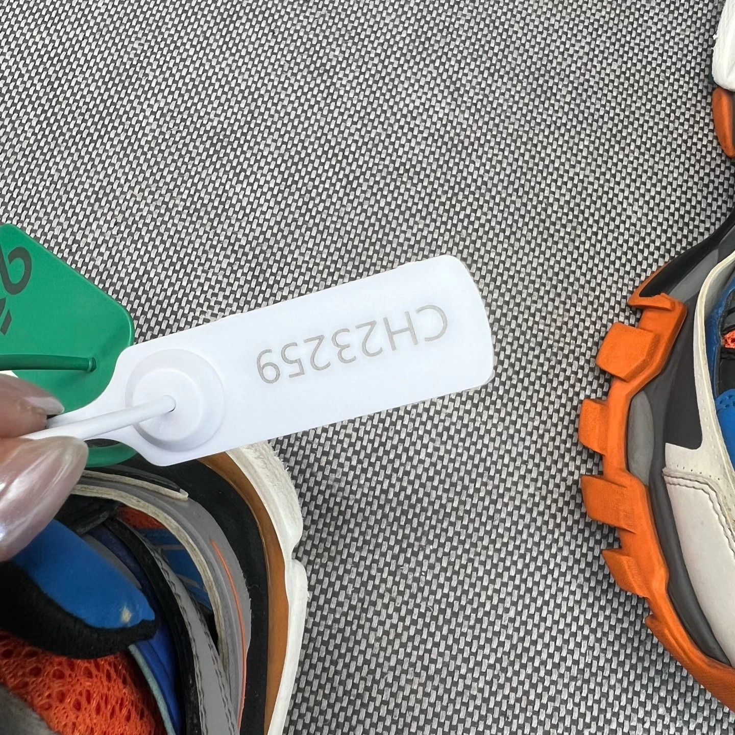 Balenciaga Balenciaga Track White Orange Blue 41 New Box Size US 8 / EU 41 - 9 Thumbnail