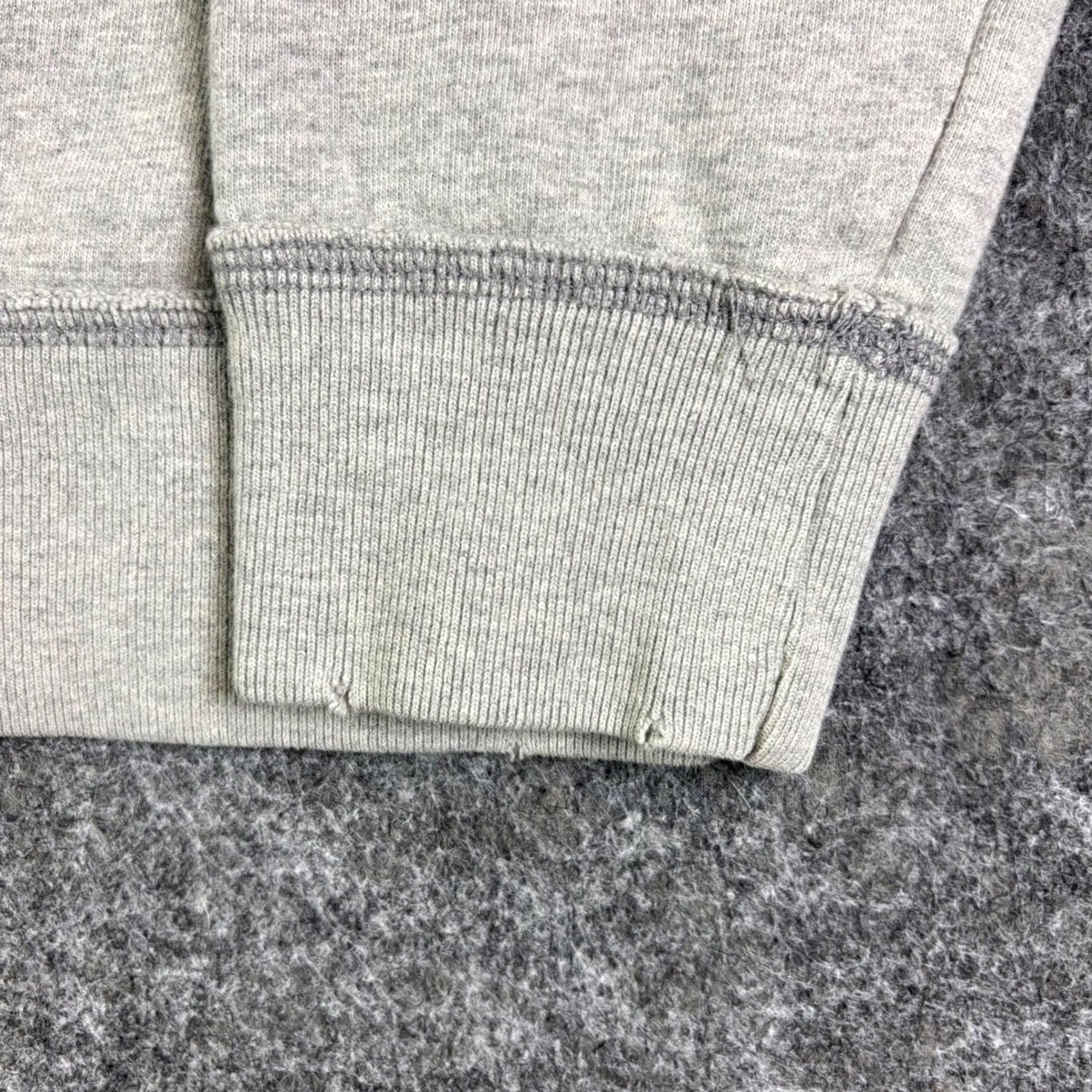 Aeropostale Aeropostale Mens Hoodie Distressed Logo Pullover Gray M Sweatshirt Graphic Print 90s College Athletic Astr o Boy Size US M / EU 48-50 / 2 - 8 Thumbnail