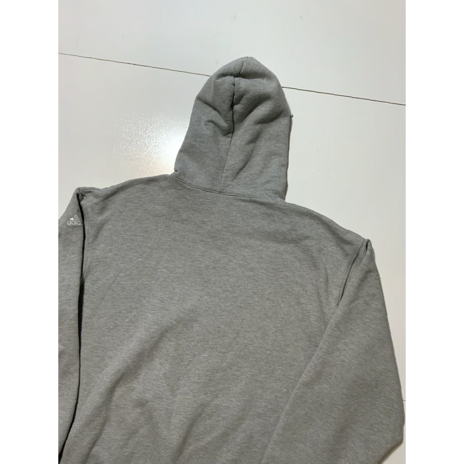 Adidas Adidas Property Of Double Pump University Hoodie XL Adult Heather Gray Pullover Mens Size US XL / EU 56 / 4 - 5 Thumbnail