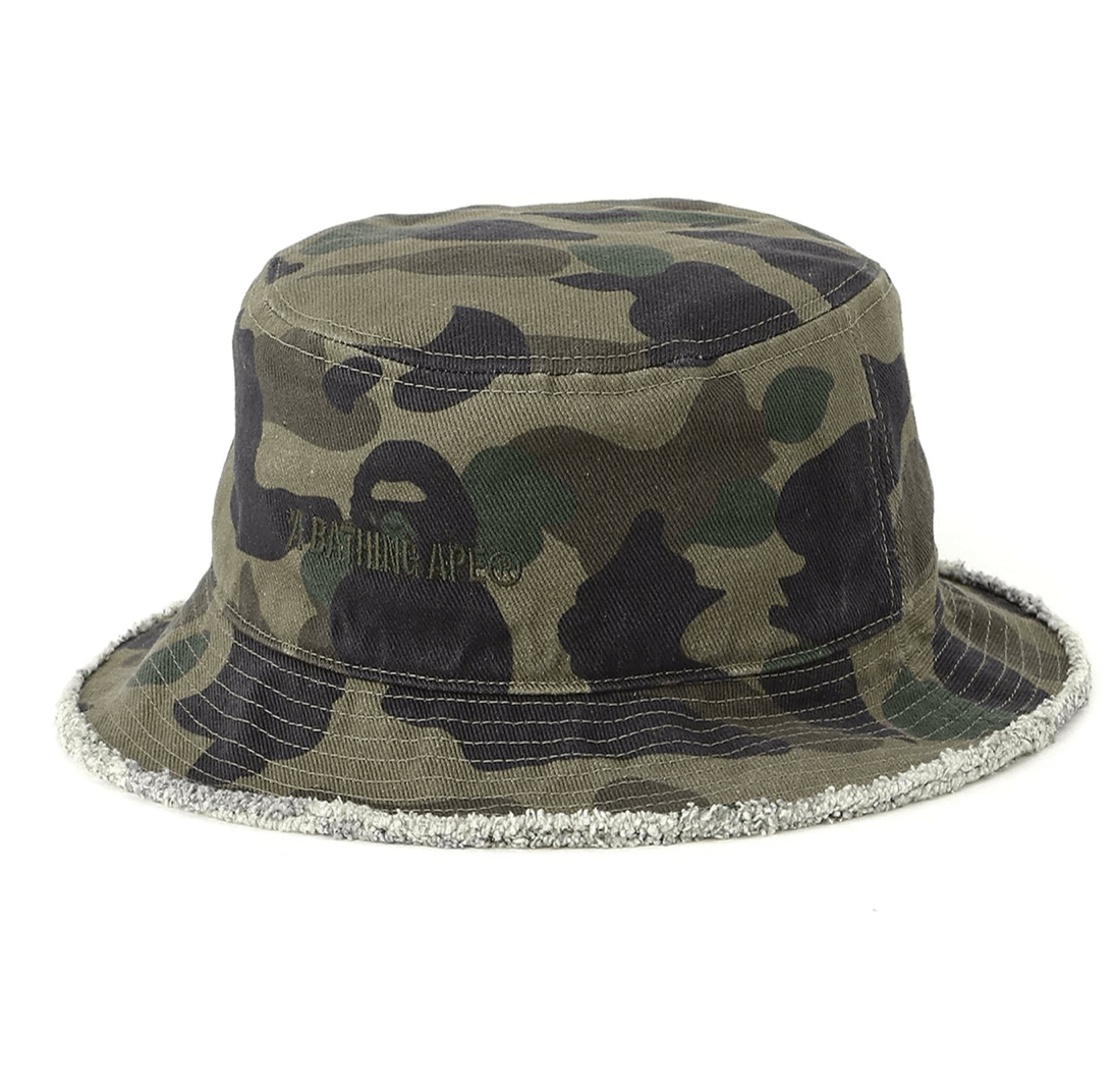 Bape Bape ape 1ST CAMO BUCKLE HAT Size ONE SIZE - 1 Thumbnail