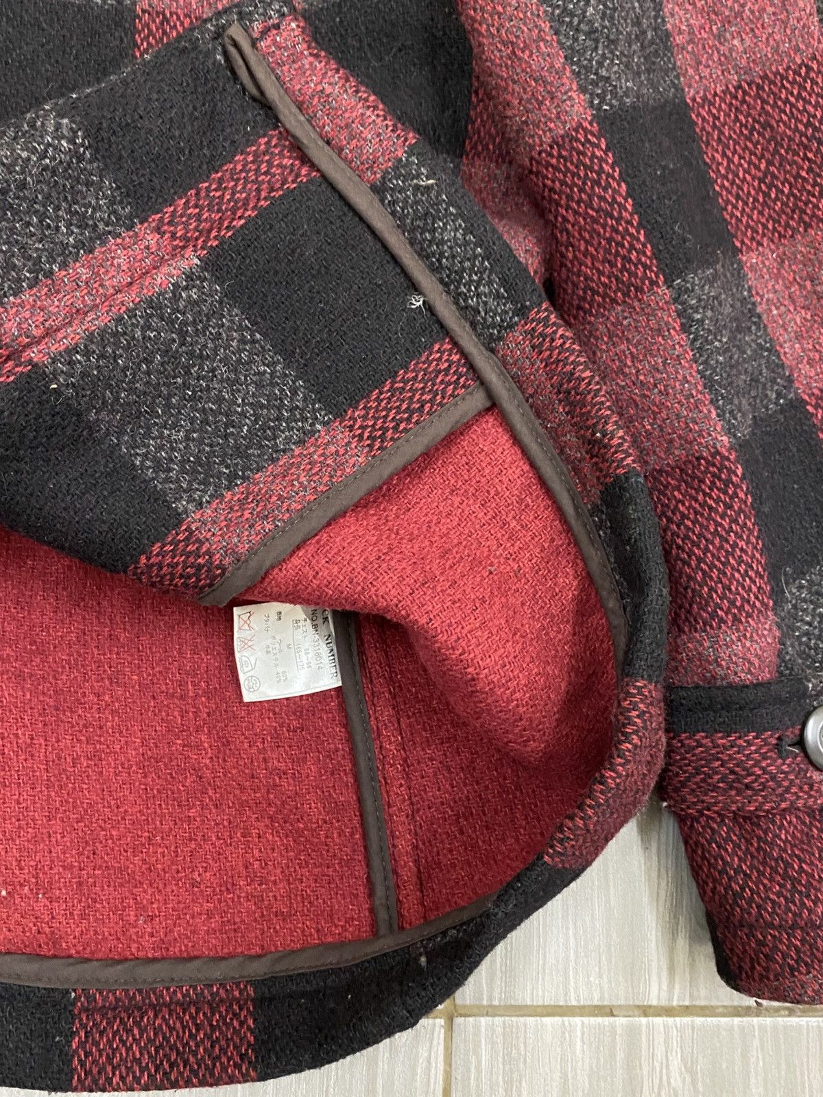 Japanese Brand Back Number Wool Jacket Superior Tailoring Size US M / EU 48-50 / 2 - 9 Thumbnail