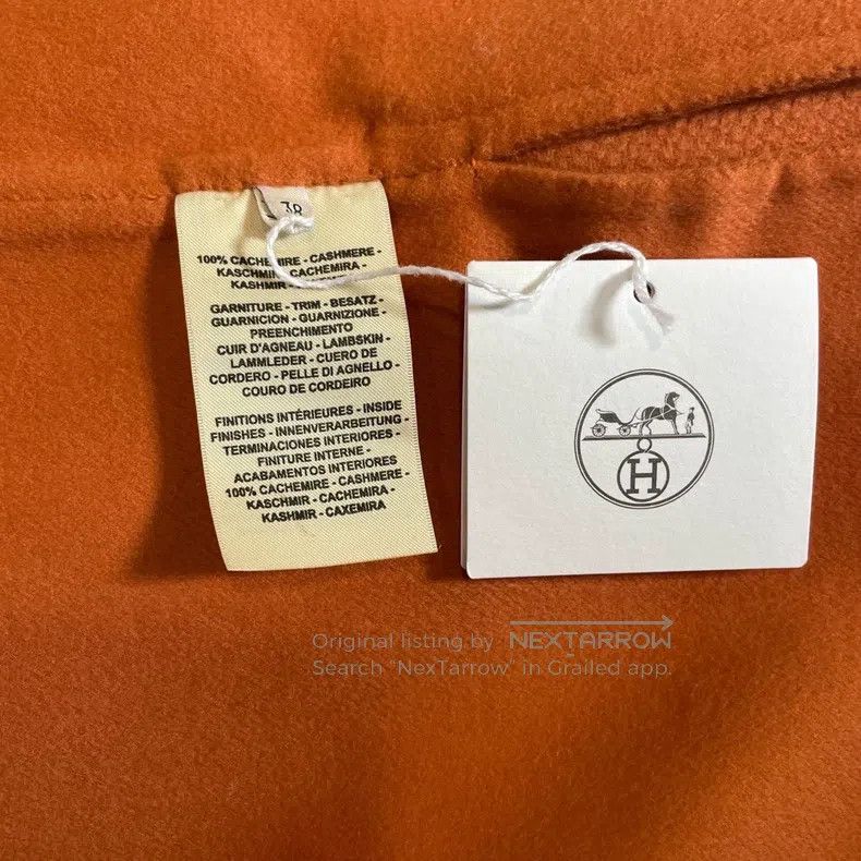 Hermes Hermes Caramel-colored cashmere vest Size XS / US 0-2 / IT 36-38 - 6 Thumbnail