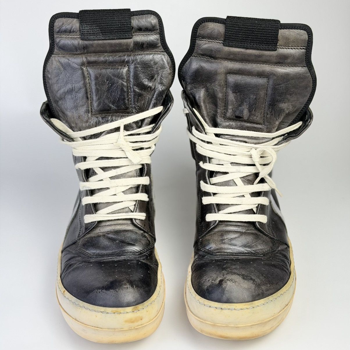 Rick Owens Rick Owens Geobasket Stone Gray Size US 7.5 / EU 40-41 - 7 Thumbnail
