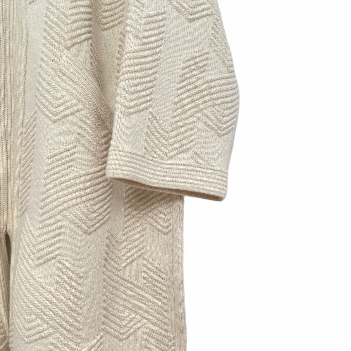 Hermes Hermes Jacquard Wool Long Sleeve Zipper Coat K26WX Size S / US 4 / IT 40 - 4 Thumbnail