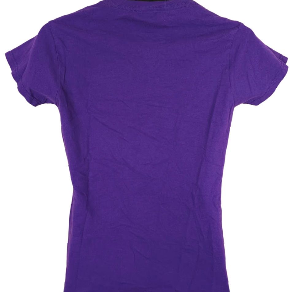 Gildan **Purple Powerd By Crystals T-Shirt Women's Size Small** User: Powered By Crystals T-Shirt Women's Size Small Purple Size S / US 4 / IT 40 - 4 Thumbnail