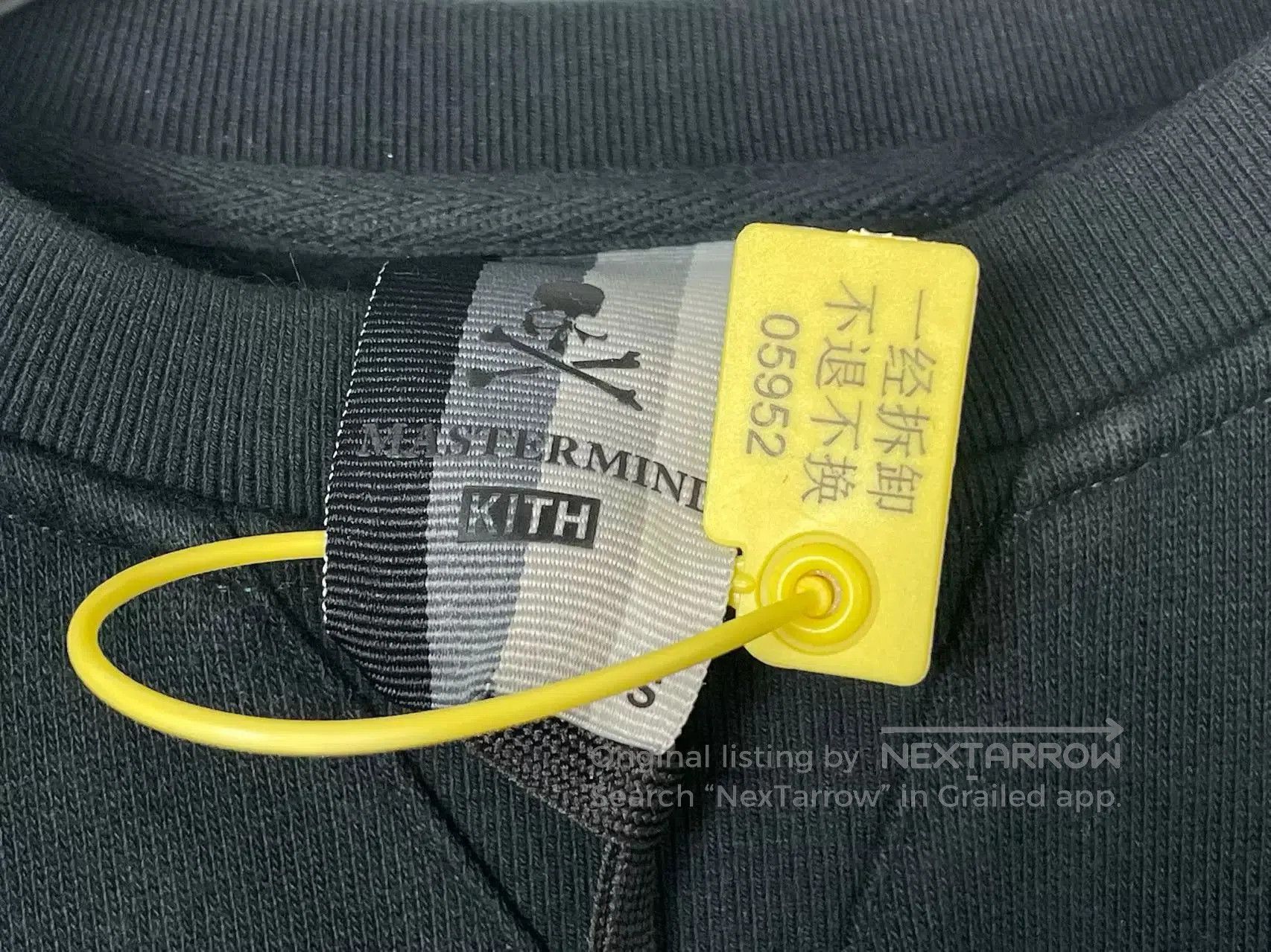 Mastermind Japan KITH x Mastermind Black Skull Ribbon Hoodie. Size US S / EU 44-46 / 1 - 6 Thumbnail