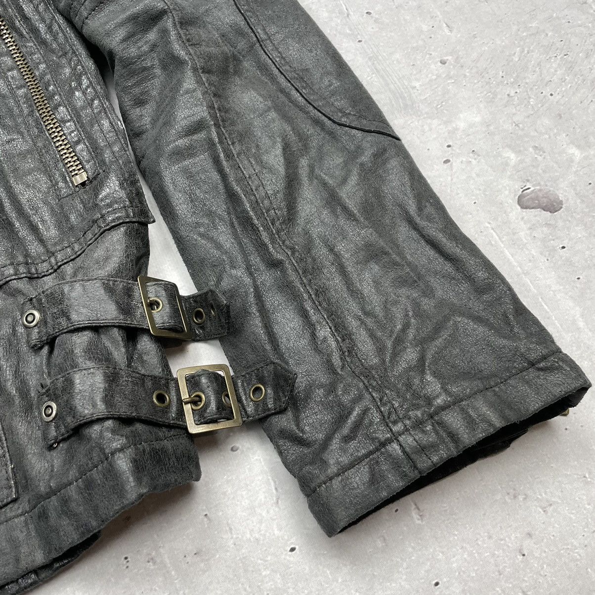 Diesel × Japanese Brand Vintage Diesel Women’s Avantgarde Jacket Japanese Style Size XL / US 12-14 / IT 48-50 - 9 Thumbnail