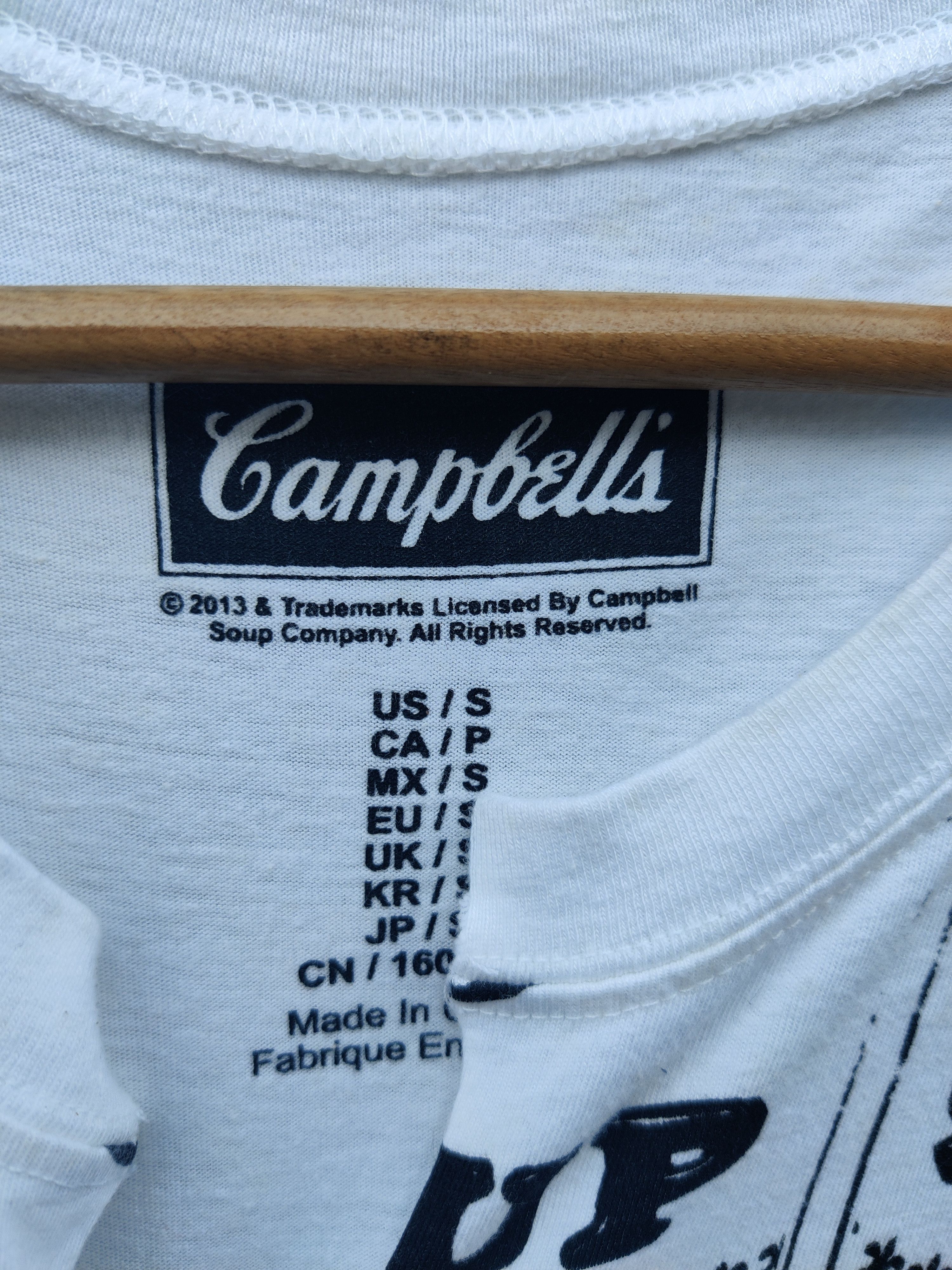 Forever 21 Campbell's Punk Over Print Sleveless Shirt Size US S / EU 44-46 / 1 - 7 Thumbnail