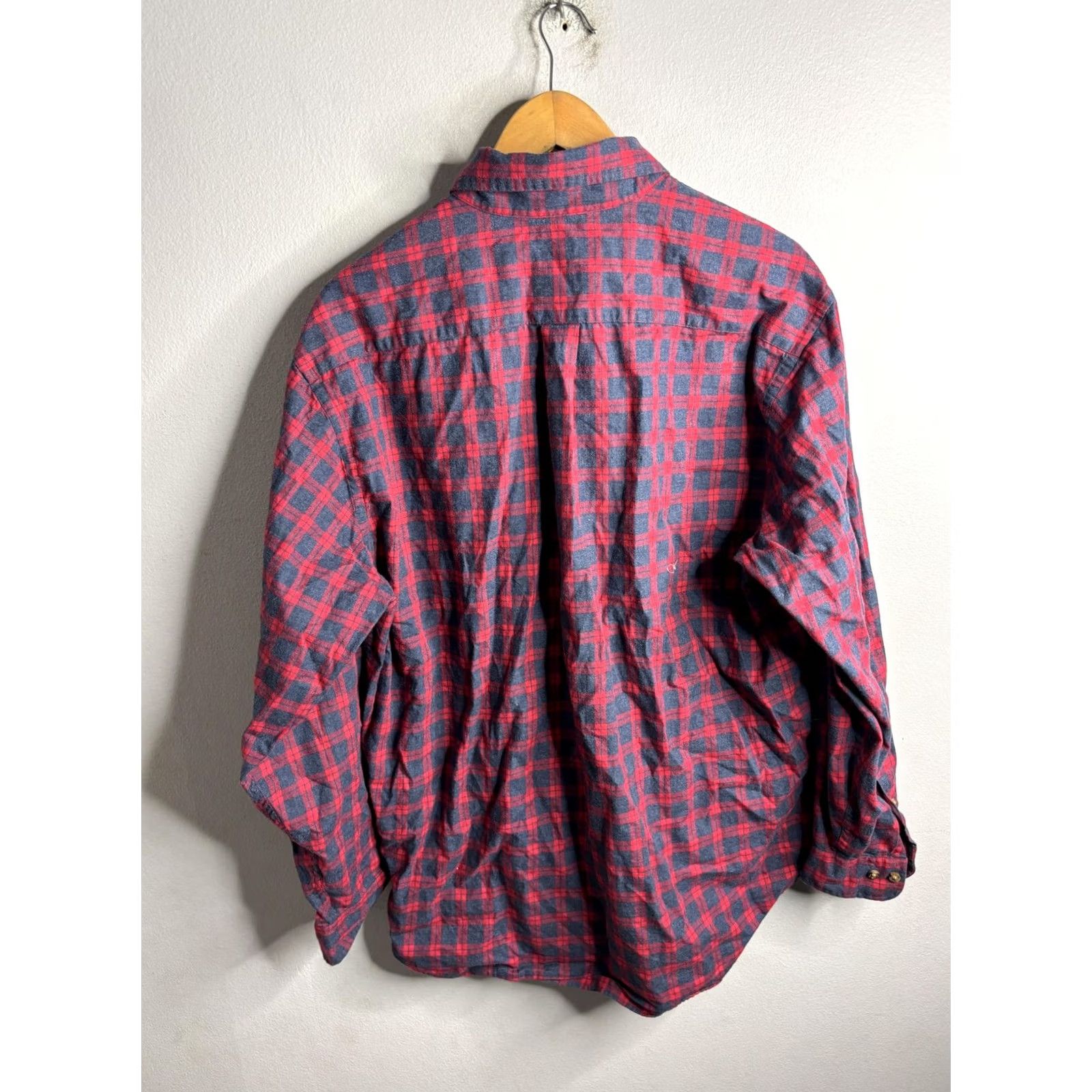 Brooks Brothers Brooks Brothers Shirt Mens L Blue Red Plaid Flannel Button Down Madison Size US L / EU 52-54 / 3 - 4 Thumbnail