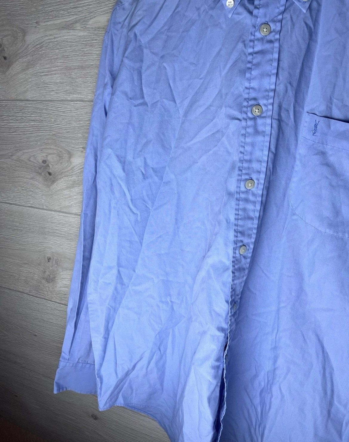 Other Mens shirt YSL size Xl blue Y2K Size US XL / EU 56 / 4 - 3 Thumbnail