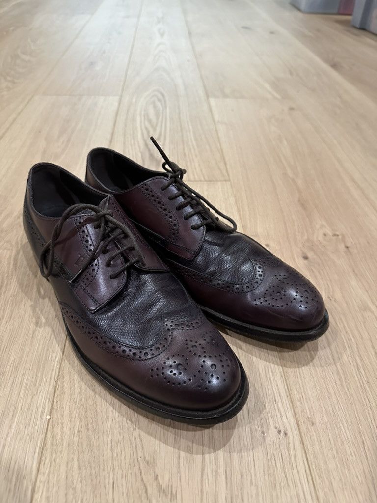 Tod's Two Tone Tod's Dress Shoes Size US 8.5 / EU 41-42 - 1 Thumbnail