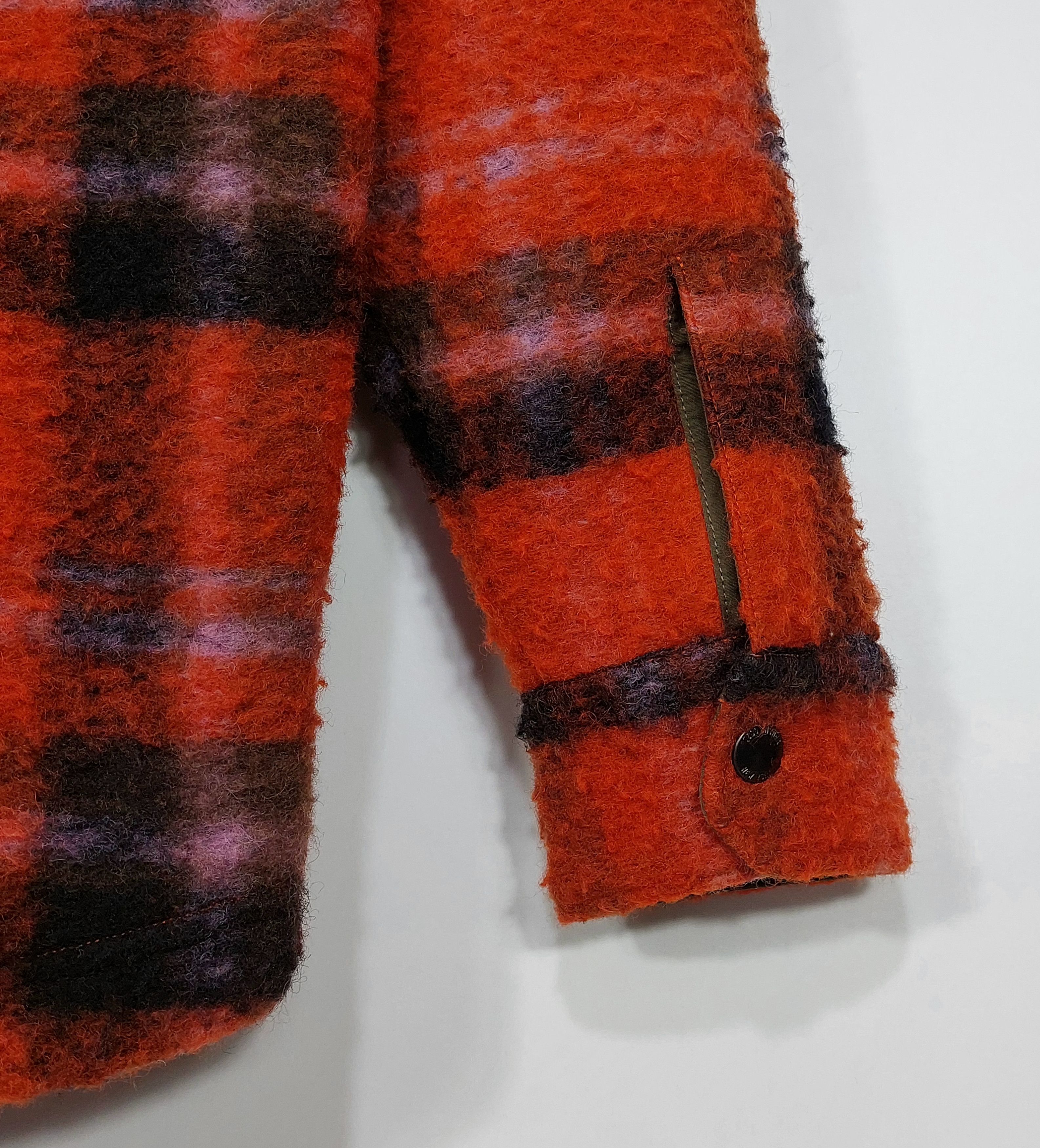 Todd Snyder check wool pockets down jacket - red M Size US M / EU 48-50 / 2 - 8 Thumbnail