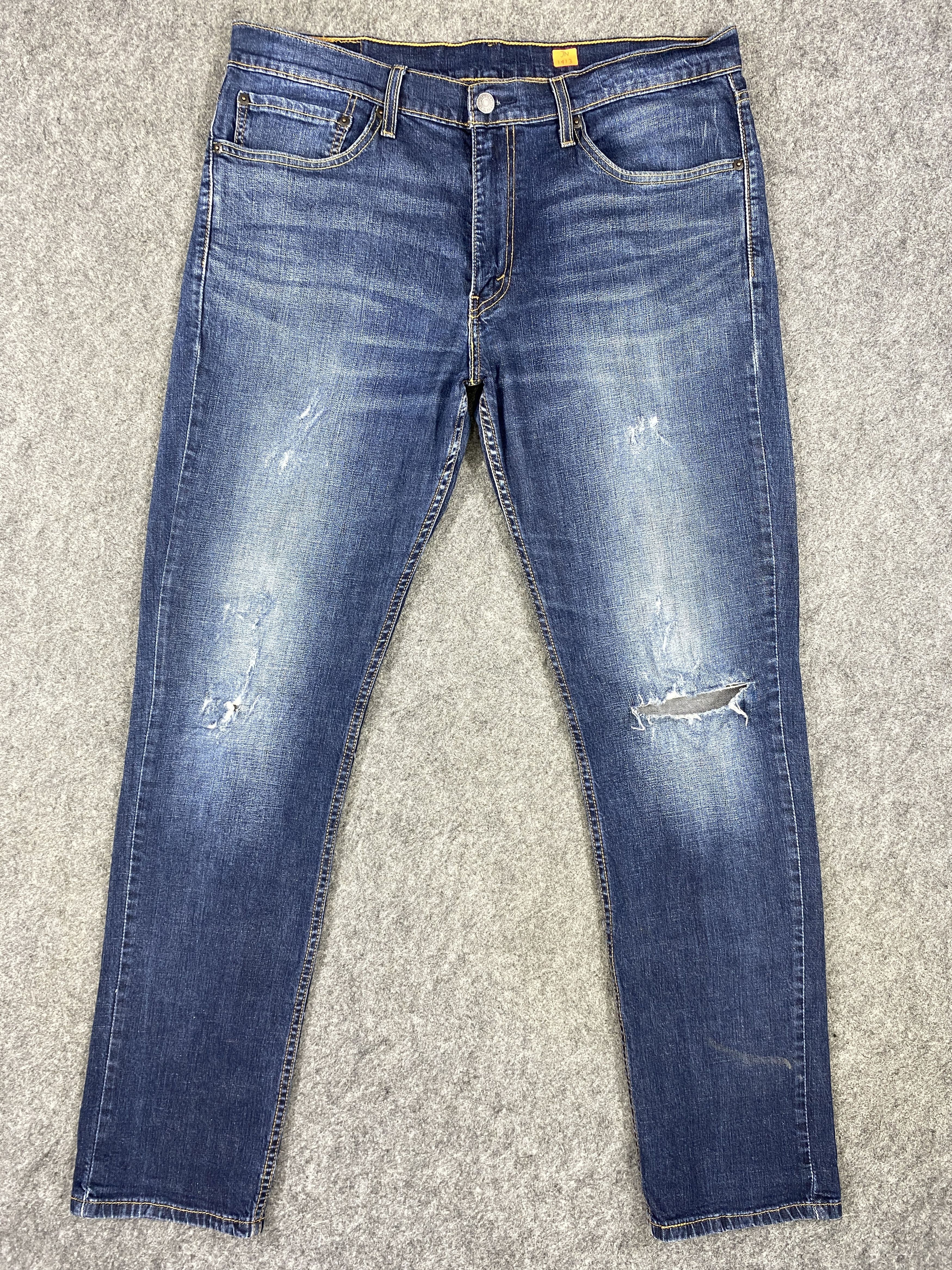 Levi's Distressed Blue Levi's 511 Jeans 36x32.5 Denim -JN1413 Size US 36 / EU 52 - 1 Thumbnail