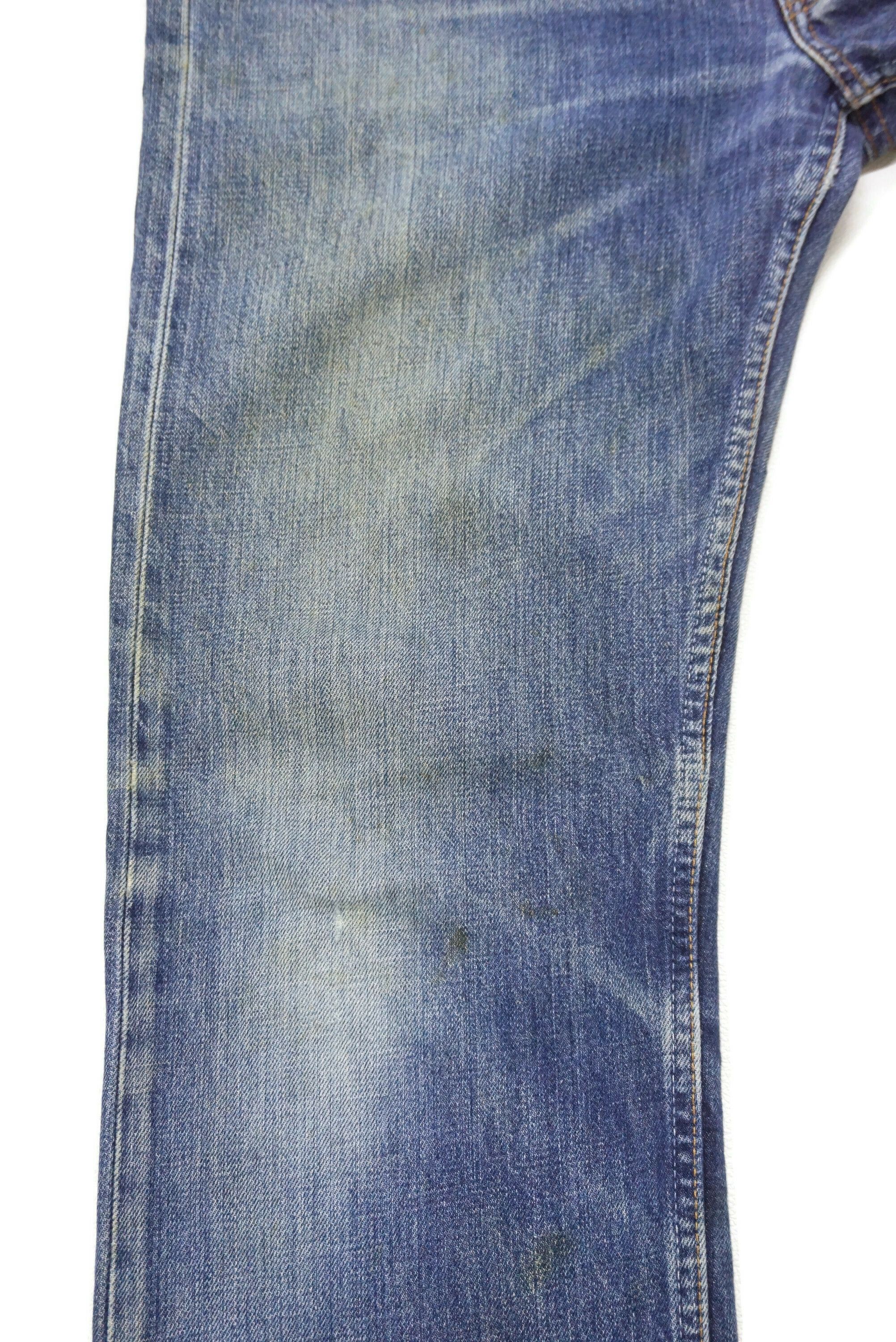 Other Vintage Levi's 501 Jeans Size W34xL30 Dirty Blue Denim Size US 34 / EU 50 - 8 Thumbnail