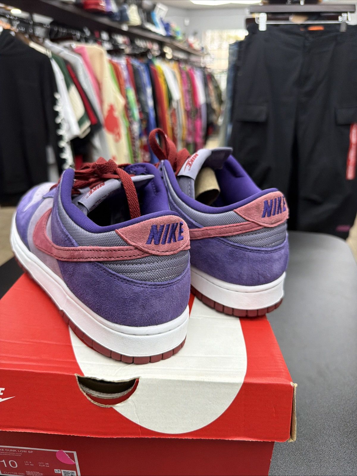 Nike Size 10 - Nike Dunk Retro Vol. 1 SP 2020 Low Plum Used Worn Size US 10 / EU 43 - 7 Thumbnail