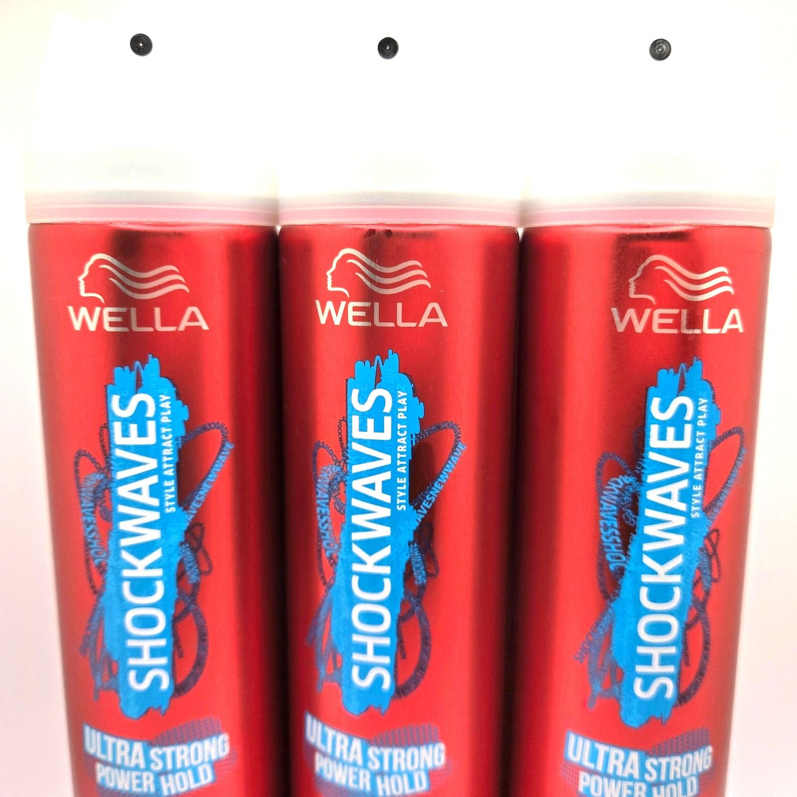 Other NEW Wella Shockwaves Ultra Power Hold Hairspray 3-pk Size ONE SIZE - 3 Thumbnail