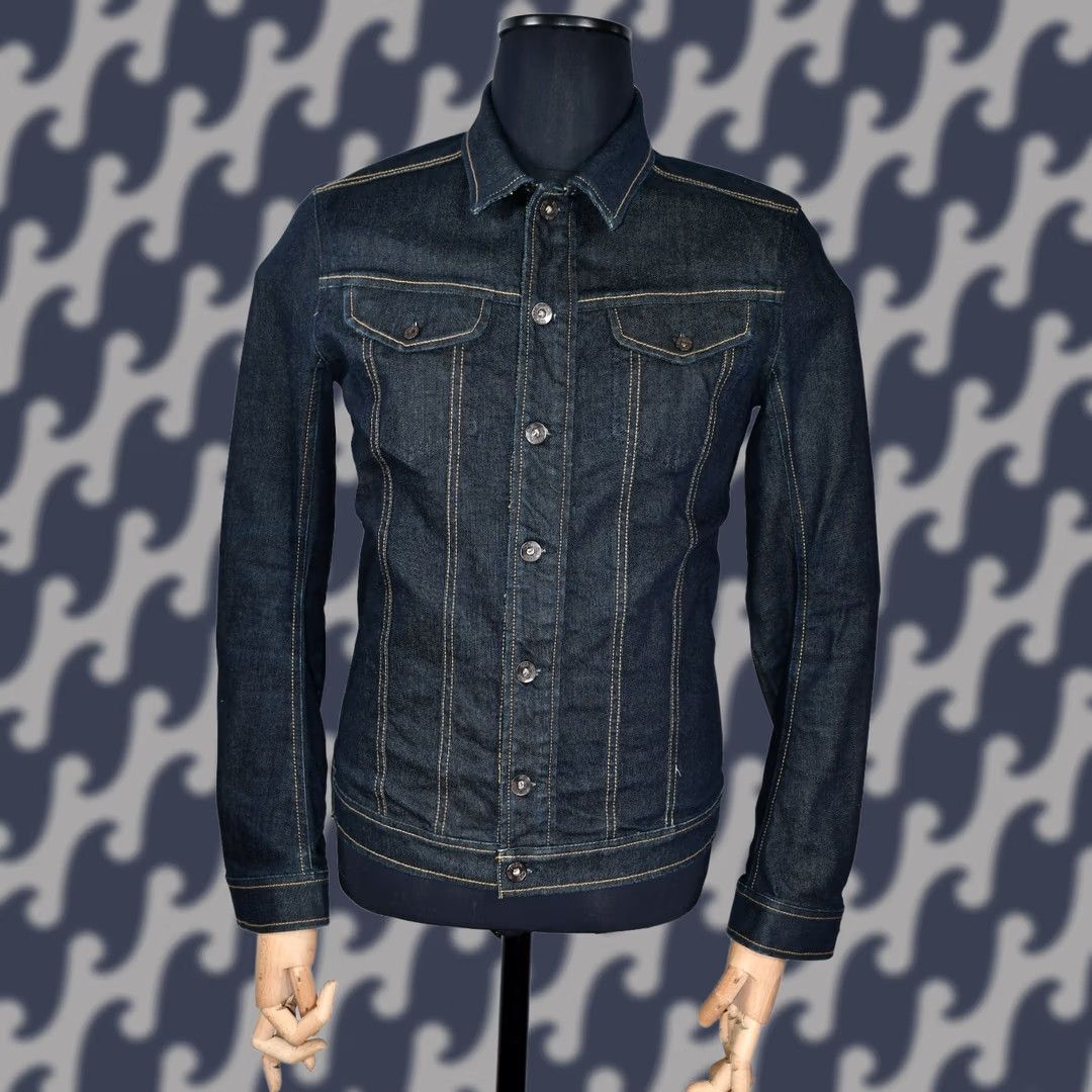 Diesel Diesel Jympos Denim Jacket Men's M Slim Blue Jacket, Denim, 99% Cotton 1% Elastane, Casual, Regular Size M, Diesel Brand, Waist 24.02 inch? Size US M / EU 48-50 / 2 - 1 Thumbnail