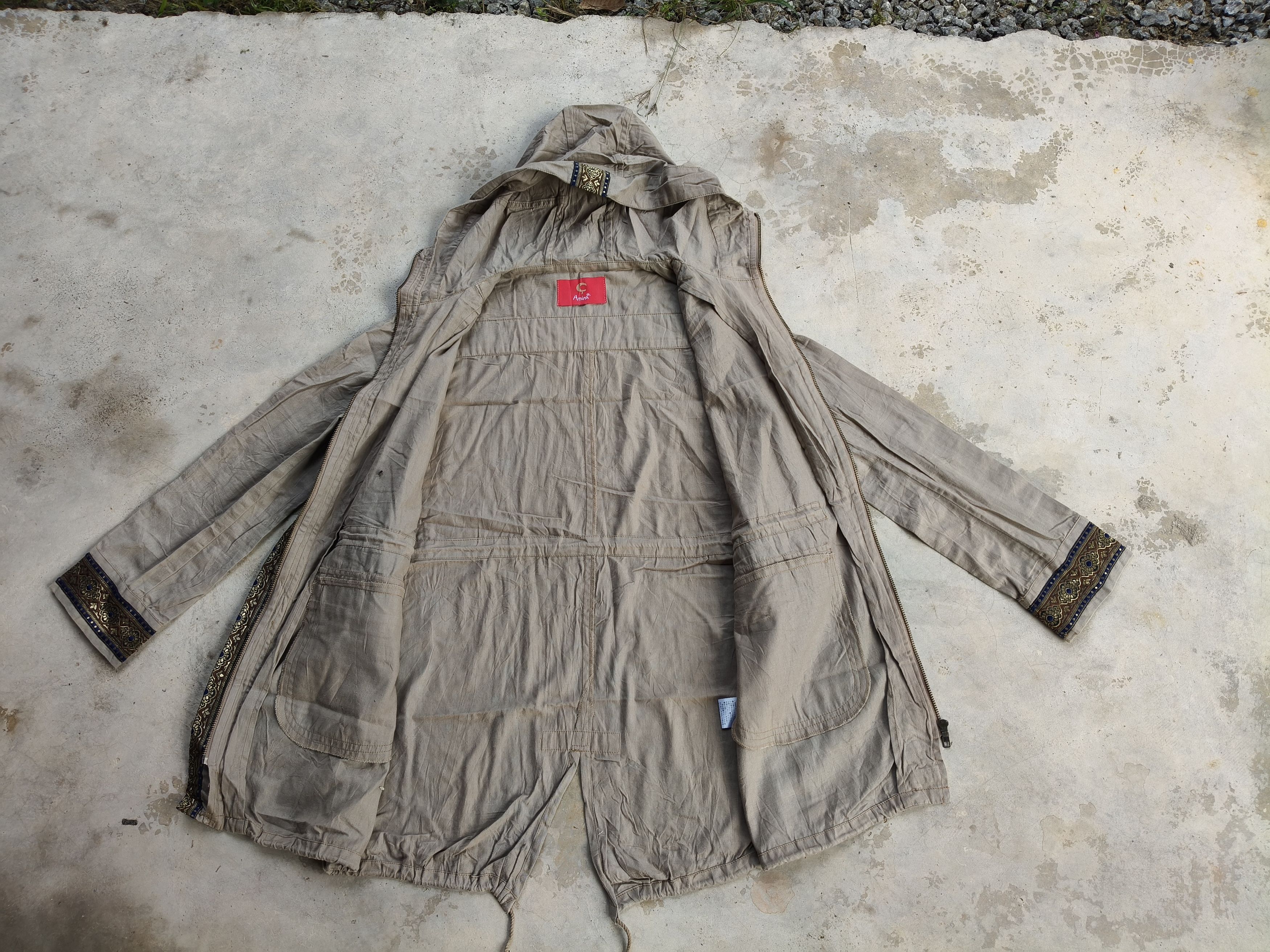 Japanese Brand Amina Long Jacket Size M / US 6-8 / IT 42-44 - 7 Thumbnail