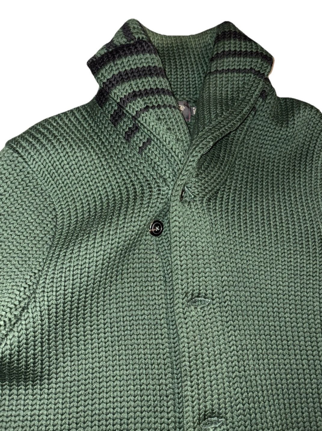 Ralph Lauren RRL Ralph Lauren Line Knit Jacket Cardigan Size US M / EU 48-50 / 2 - 7 Thumbnail