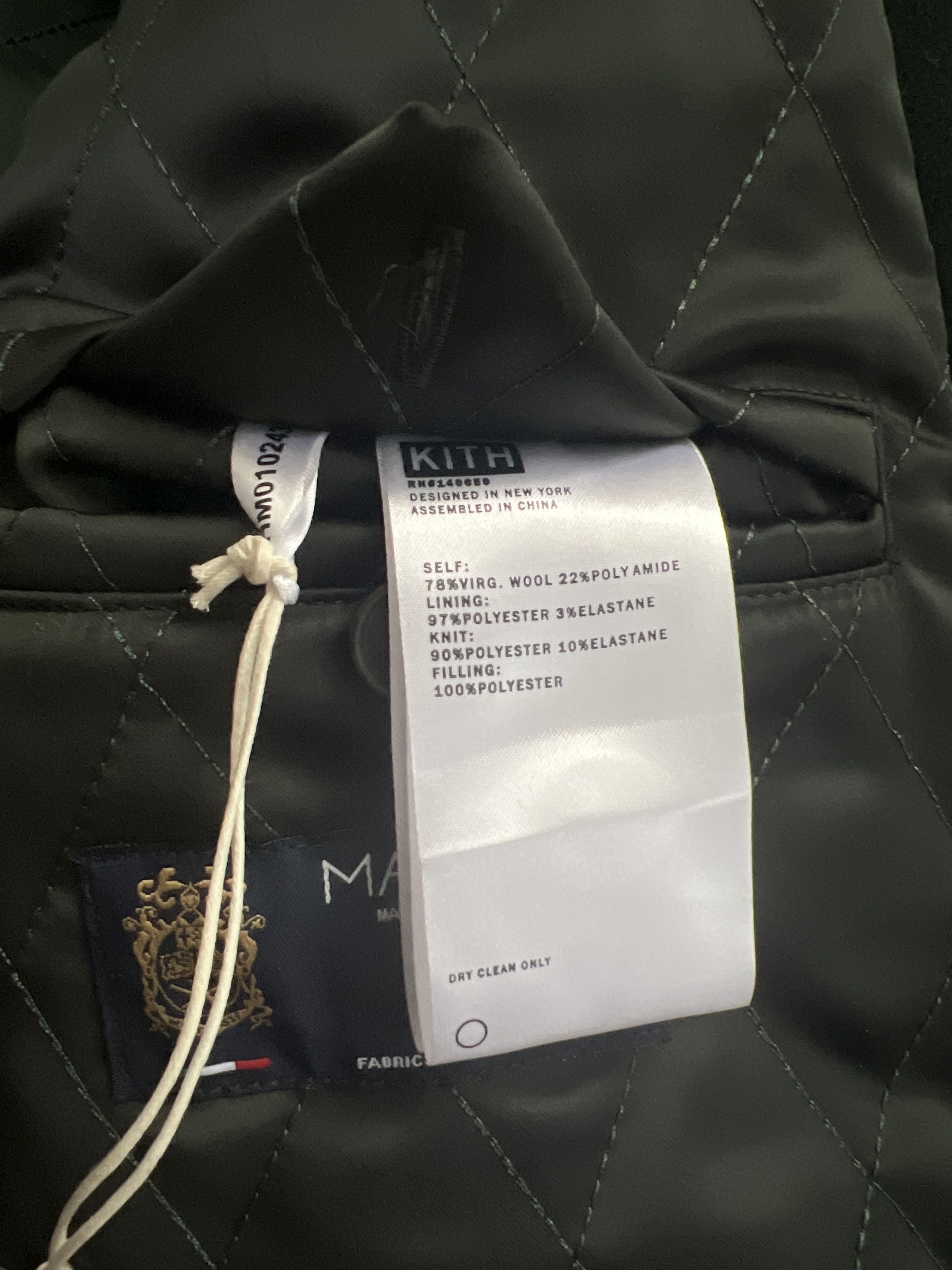 Bergdorf Goodman × Kith Kith Bergdorf Goodman Wool Coaches Jacket Size US M / EU 48-50 / 2 - 9 Thumbnail