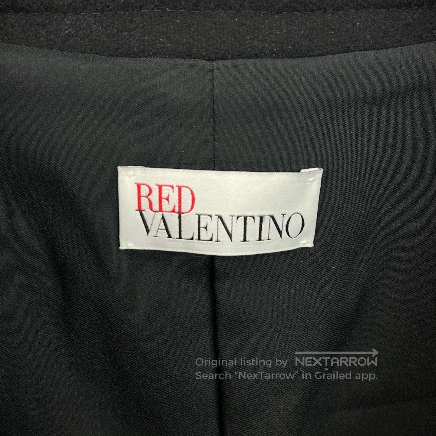 Valentino Valentino Black Studded Wool Jacket. Size US XS / EU 42 / 0 - 3 Thumbnail