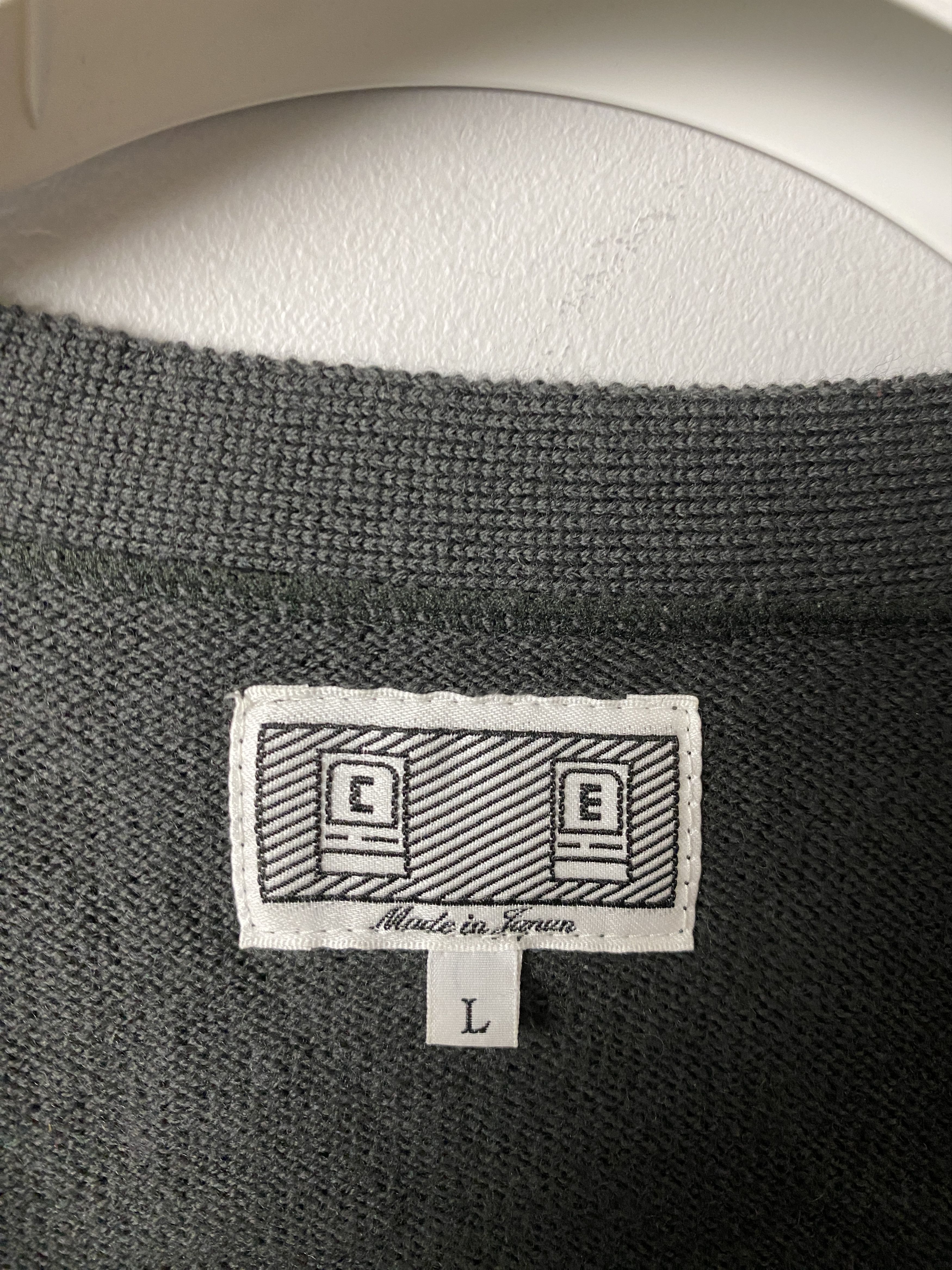 Cav Empt × Japanese Brand Cav Empt checkered cardigan sweater jumper knitwear Size US L / EU 52-54 / 3 - 3 Thumbnail
