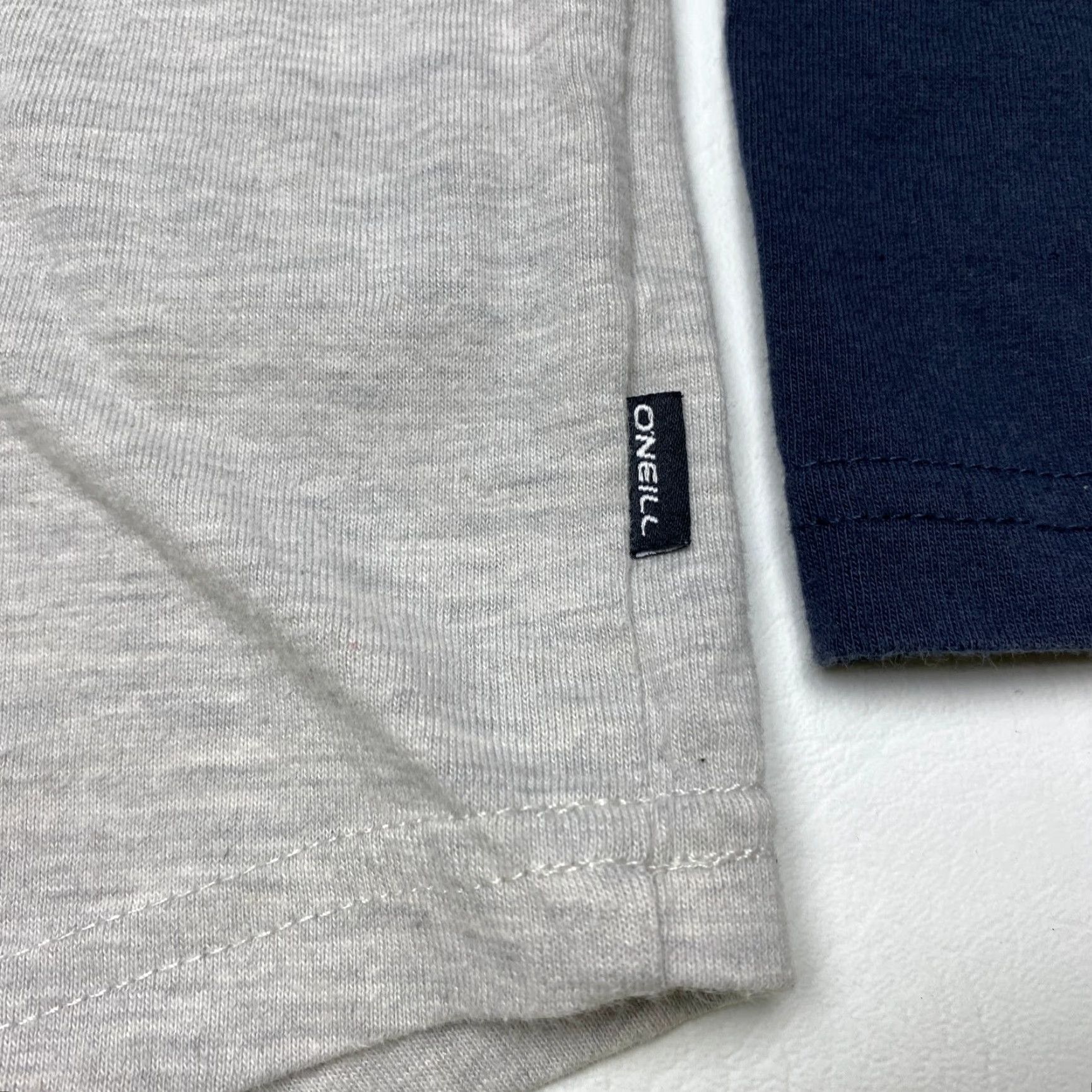 O'Neill O'Neill Hoodie Mens Medium Gray Blue Pullover Drawstring Skater Lightweight Crew Neck Pockets Logo Knit Cotton Polyester Sports Activewear Shirt Size US M / EU 48-50 / 2 - 5 Thumbnail