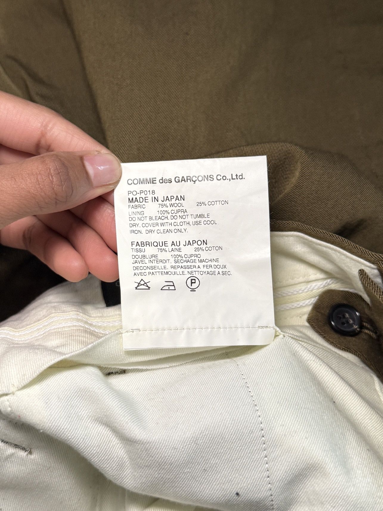 Comme des Garcons Homme Plus CDG Homme Plus Pants Size US 32 / EU 48 - 8 Thumbnail