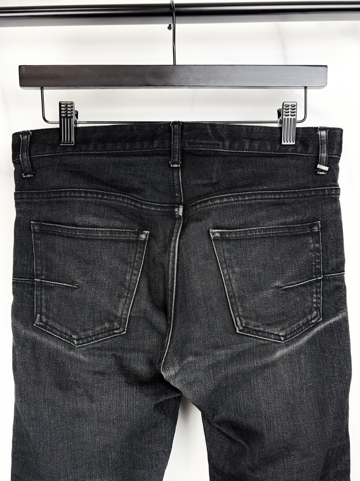 Dior AW10 Dior Homme MIJ Side Stripe Faded Denim Jeans KVA Size US 28 / EU 44 - 4 Thumbnail