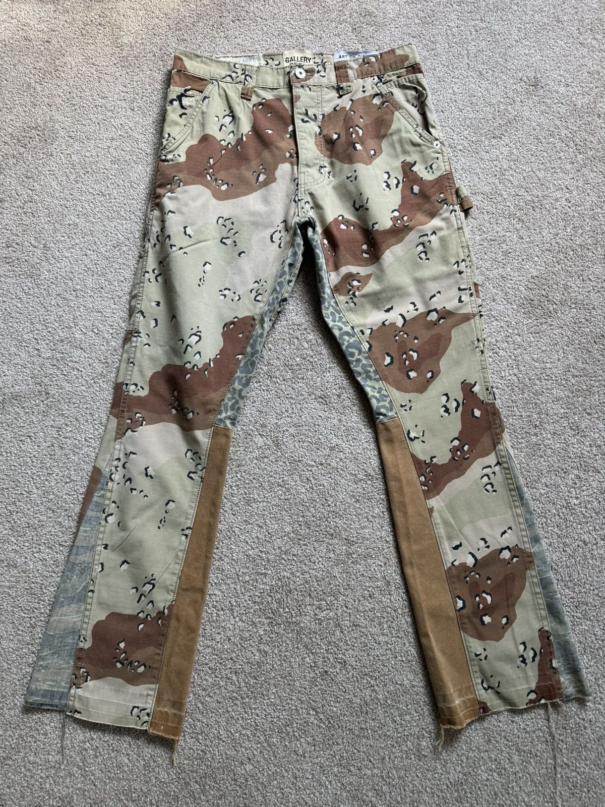 Gallery Dept. Gallery Department Chocolate Chip Carpenter Flare Size 30 |  Grailed