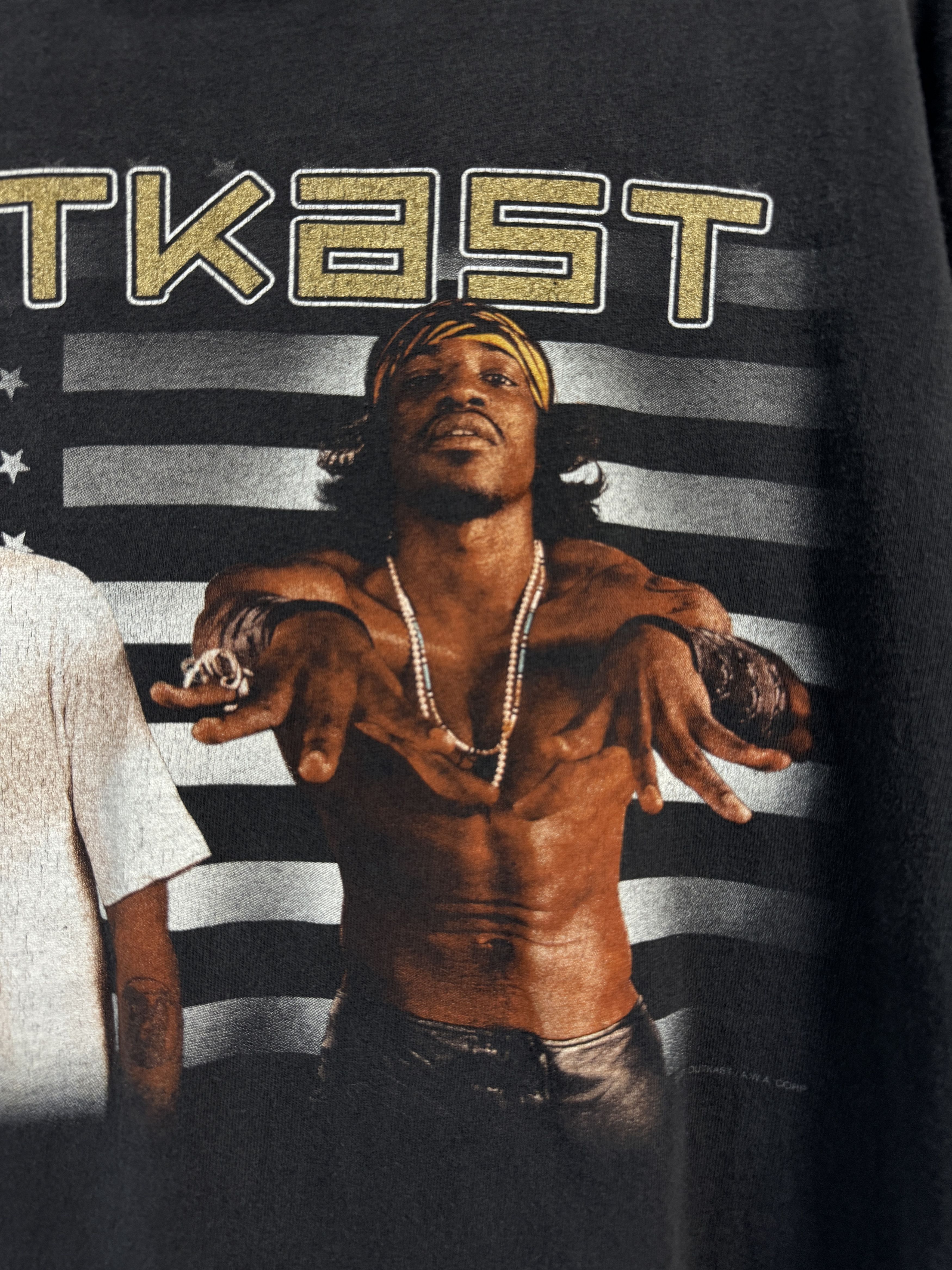 Vintage Vintage 2001 Outkast Stank Love Tour tshirt Size US L / EU 52-54 / 3 - 5 Thumbnail
