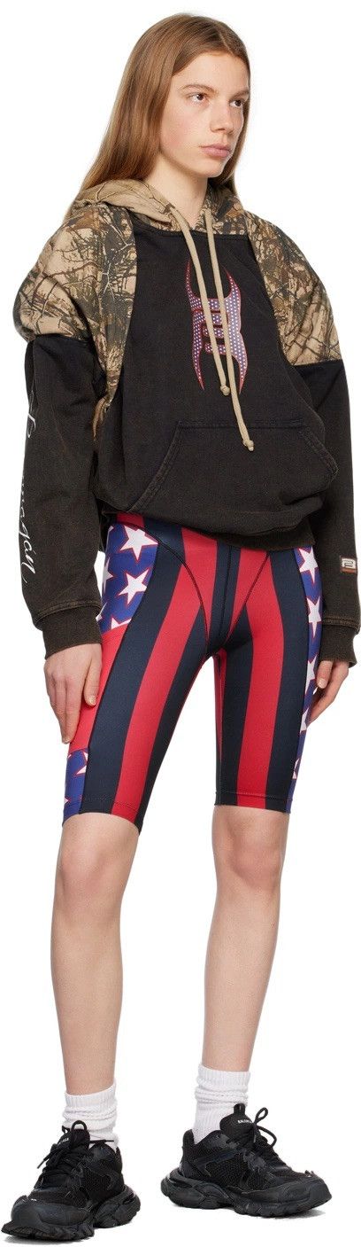 BARRAGAN Stars N Stripes Bike Shorts - MEDIUM