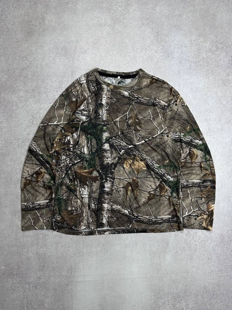 Realtree Vintage 90s Realtree 3D Camo Boxy Longsleeve Shirt Y2K XL Size US XL / EU 56 / 4 - 1 Thumbnail