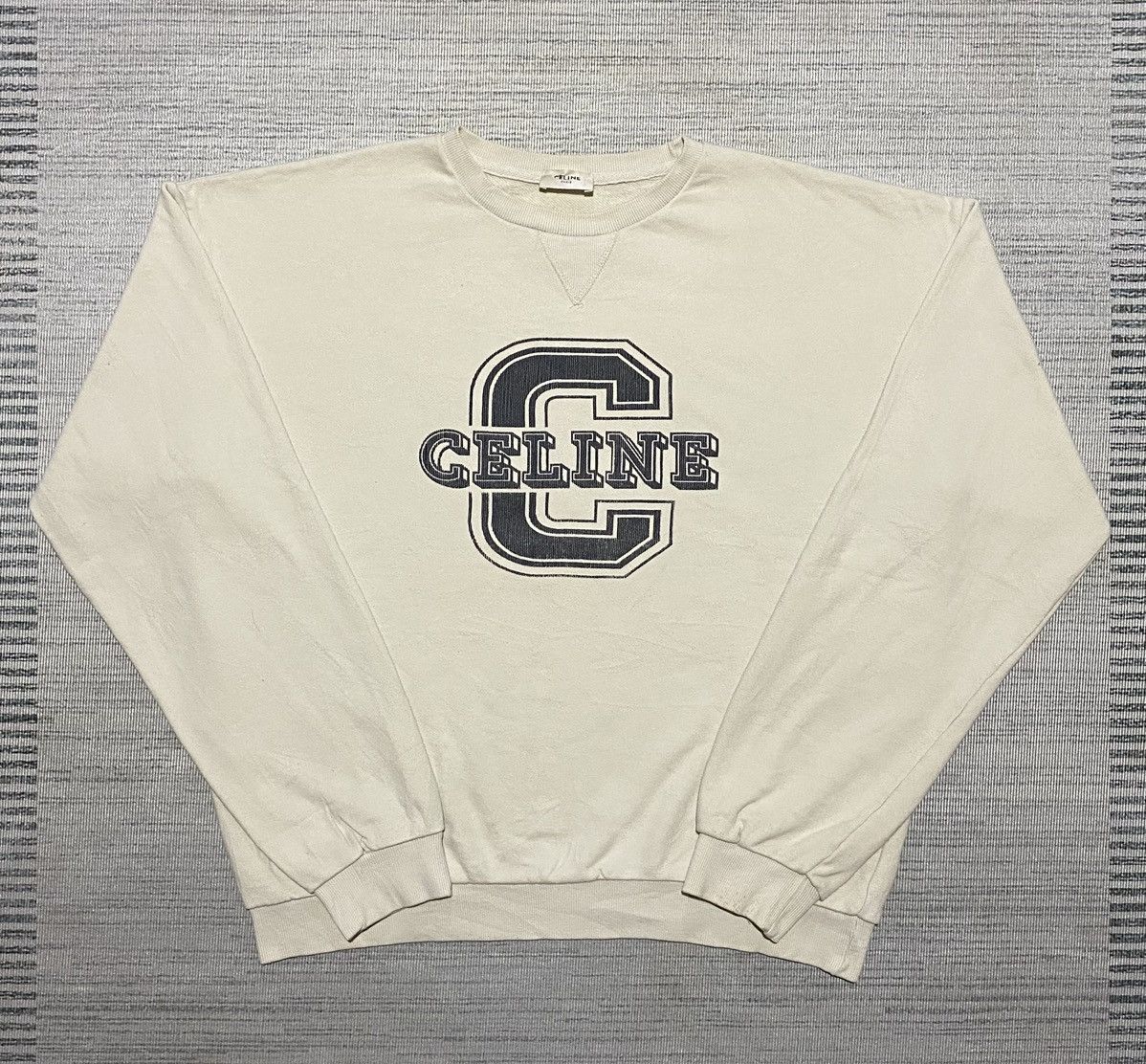 Celine Celine Sweatshirt Crewneck Size US L / EU 52-54 / 3 - 1 Thumbnail