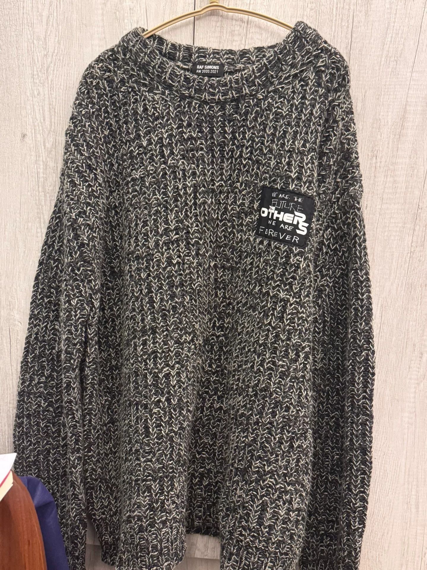 Raf Simons Raf Simons 20AW Patch Sweater | Grailed