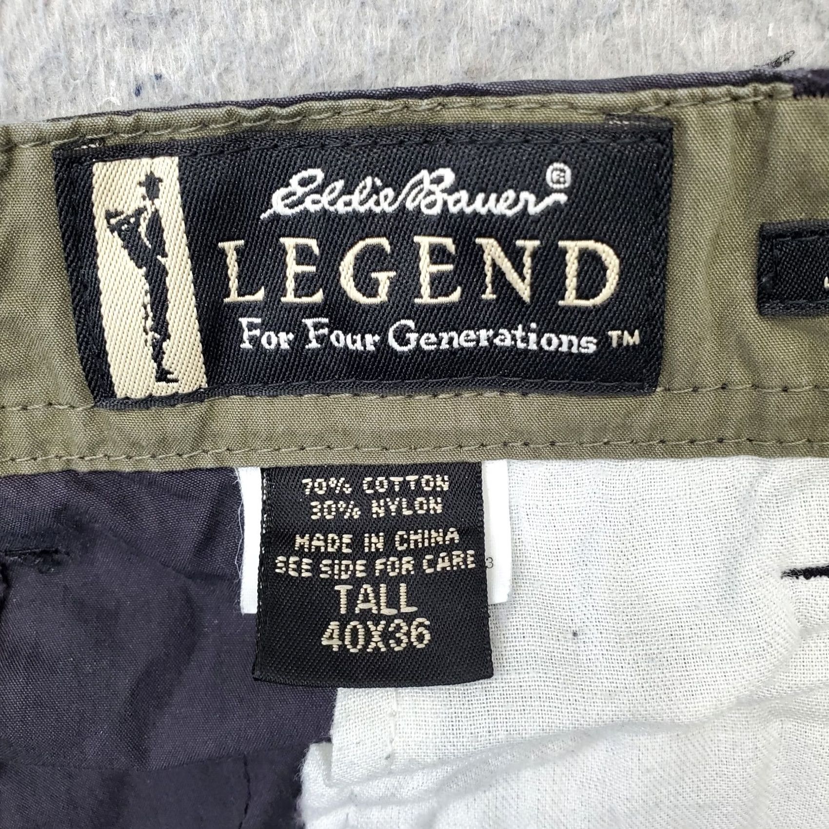 Eddie Bauer Eddie Bauer Convertible Earthtech Pants Mens 40 Max Peak Gray Zip-Off Cargo Pant Size US 40 / EU 56 - 7 Thumbnail